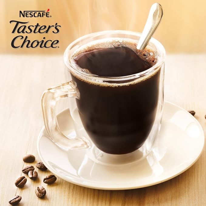 Nescafe Instant Coffee Packets Decaf Taster's Choice Light Roast 1.7 g Singles (Pack of 80