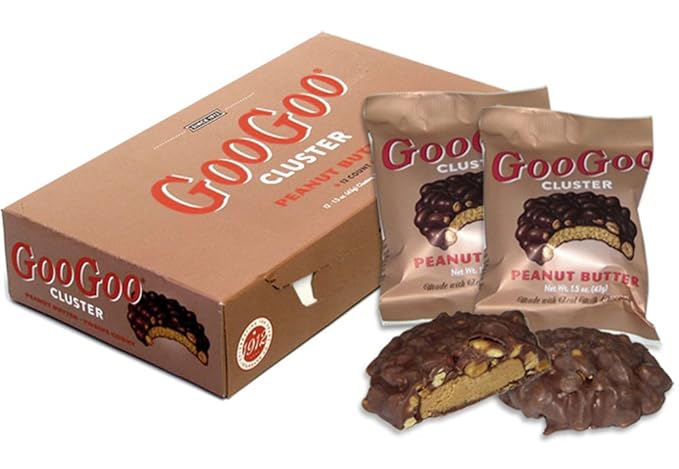 Goo Goo Clusters Peanut Butter Candy Bar - 12 Count Case