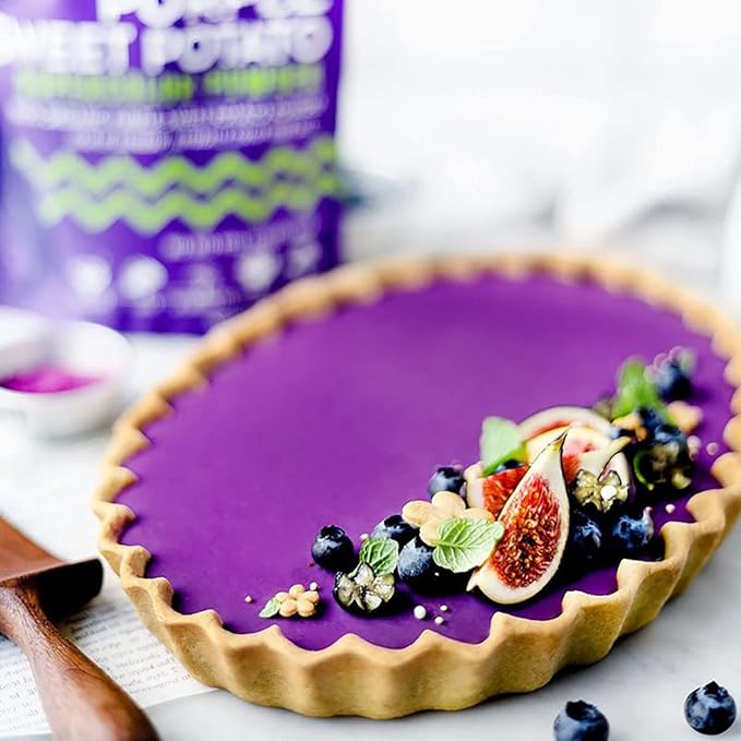 Suncore Foods Purple Sweet Potato Powder Purple Food Coloring Powder Gluten-Free Non-GMO 5oz 1 Pack