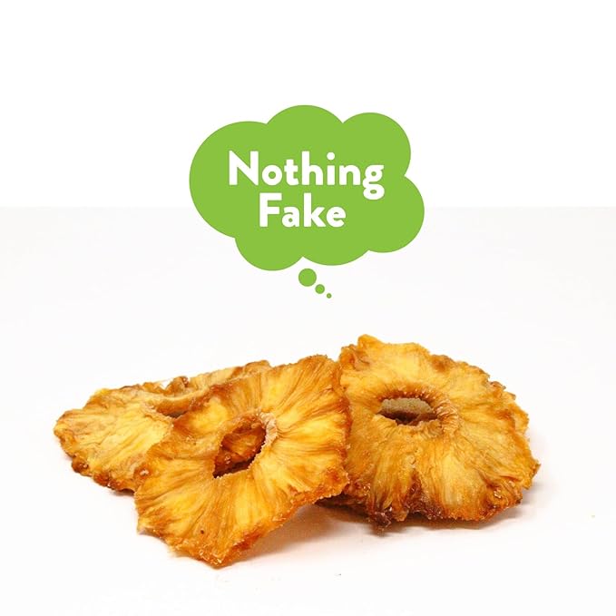 Fruit for Thought Dried Pineapple | Dried Fruit Snack Packs Ideal for the Family | At Home Work or On The Go | 1 Ounce Bags Pack of 48