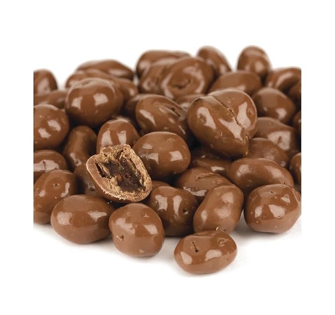 Milk Chocolate Covered Raisins – 2 lb Bag Sweet &amp Chewy Chocolate Candy Bulk Snack for Parties Gifts &amp Snacking
