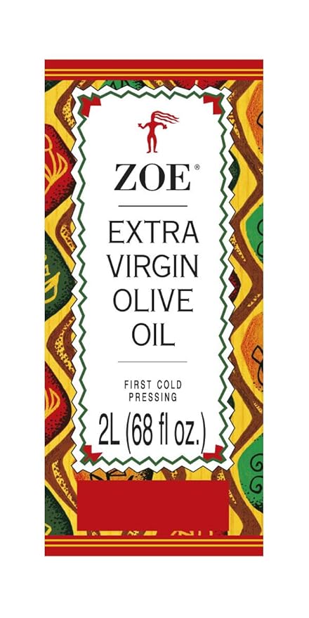 ZOE Extra Virgin Olive Oil 2L (68 fl oz) | Freshly Harvested First Cold-Pressed | High Polyphenol Hand-Selected Olives from Spain | Fruity Flavor Rich Aroma | Ergonomic Bottle
