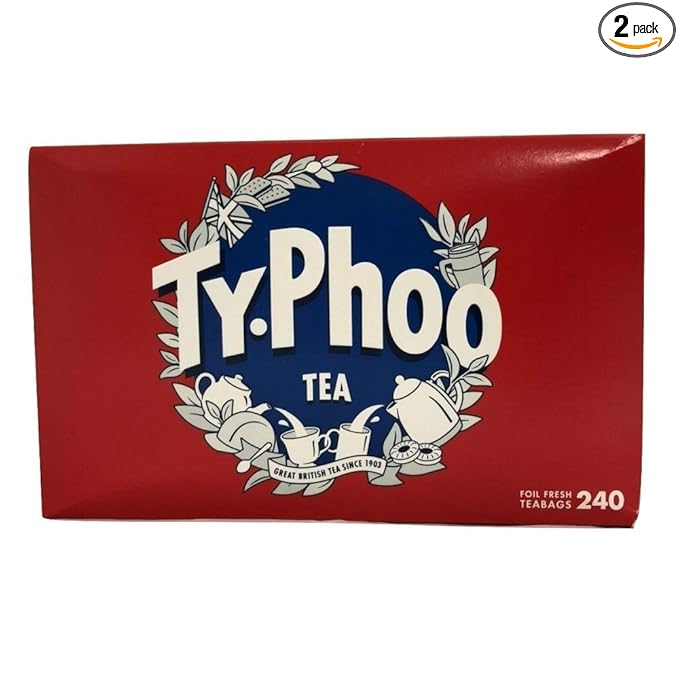 Typhoo tea bags (160Bags plus 80 Bags ) 480 teabags (Pack of 2)