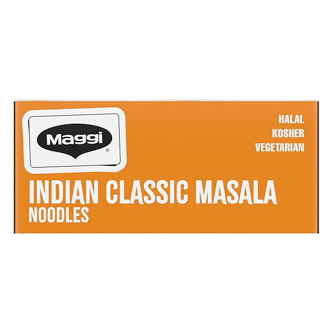 Maggi Indian Classic Masala Noodles Instant Noodles 3 Min Indian Noodles Mildly Spicy 24Pk