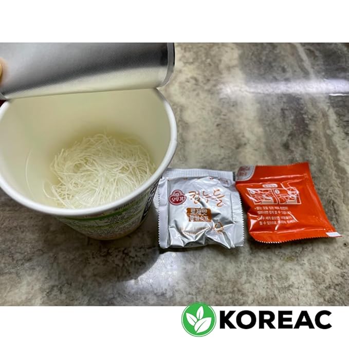 KOREAC_Korean Instant Diet Ramen Cup of Noodles Rosé - Low Calorie Snack Delicious Rosé Flavor(165kcal X 6pcs) Very Popular in Korea