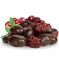 Dark Chocolate Covered Cranberries by Its Delish 2 lbs Bulk Bag | Gourmet Dark Chocolate Cranberries Healthy Snacks Fruit Chocolates USA Made Vegan Kosher