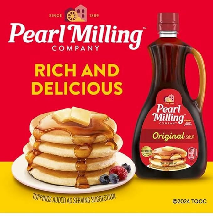 Pearal Millingi Company Original Syrup 64 oz. (Rich and delicious taste)