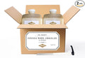 Fontana White Chocolate Mocha Sauce (63 oz 2 Pack) – Premium White Chocolate Flavoring for Coffee Lattes Desserts &amp Baking – Includes Dispensing Pump for Easy Use – Kosher Certified – By Dr. Va