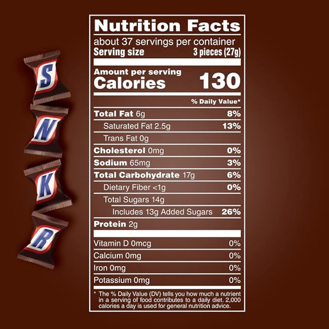 SNICKERS Minis Size Milk Chocolate Candy Bar Bulk Assortment 35.6 oz Bag (Pack of 2)