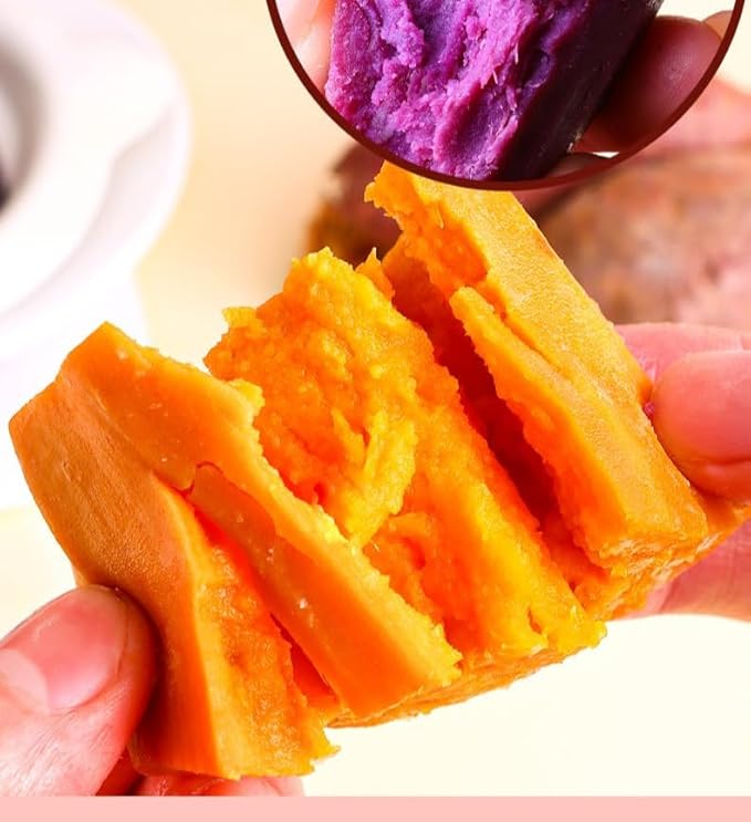 Soft Waxy Sweet Potato Dried (250g/bag) Dried Fruit Preserved FruitHealthy Breakfast Foodconvenient Instant Snacksdelicious Snack GiftsFruit SnacksSnack Foods Desserts Dim Sum (Purple Potatoes