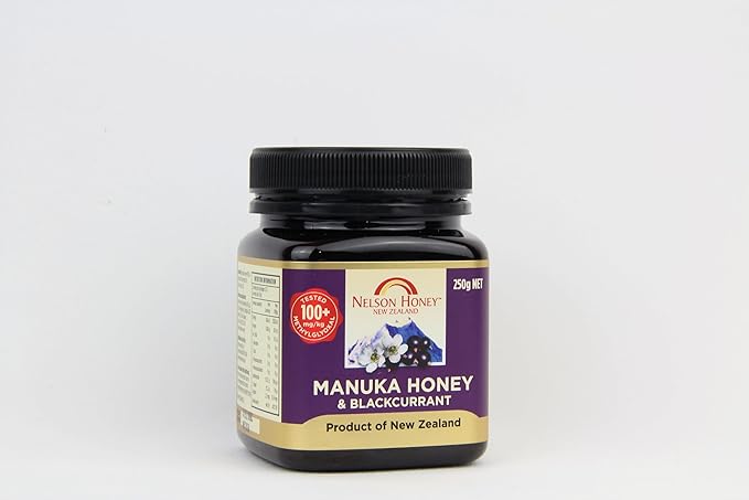 Manuka Honey With Blackcurrant - Nelson Honey New Zealand