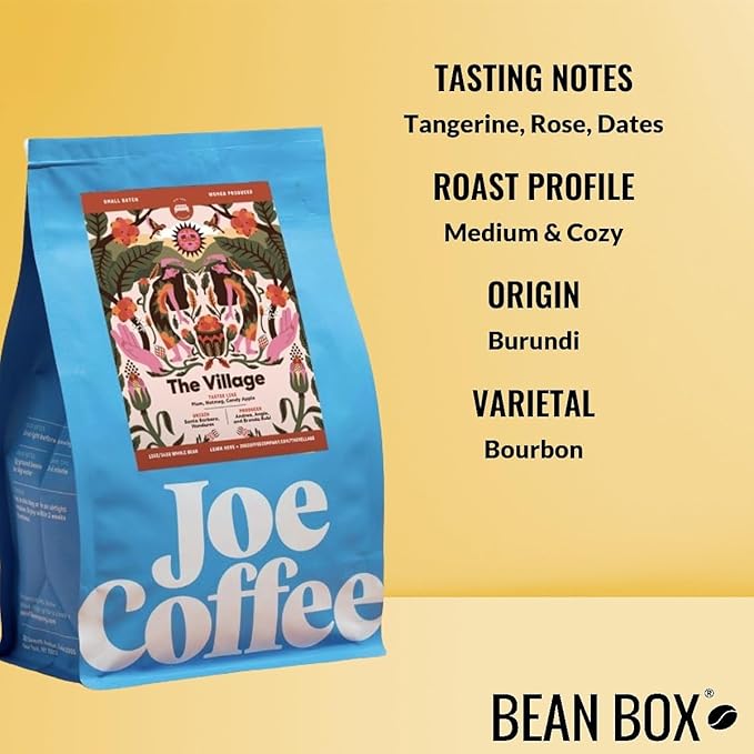 The Village - Roasted by Joe Coffee Company - Freshly Ground Coffee - 12 Ounce Bag