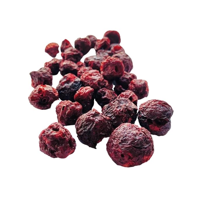Chelan Ranch Organics Freeze-Dried Organic Cherries Non-GMO &amp Vegan 2 Ounce Bag (3-Pack)