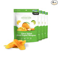 Earthside Farms Citrus Splash Dried Organic Mangoes 2.8oz 4 Pack – No Sugar Added Gluten-Free Vegan Snack – Naturally Sweet Dried Fruit – Perfect Healthy On-the-Go Snack for Work School Travel