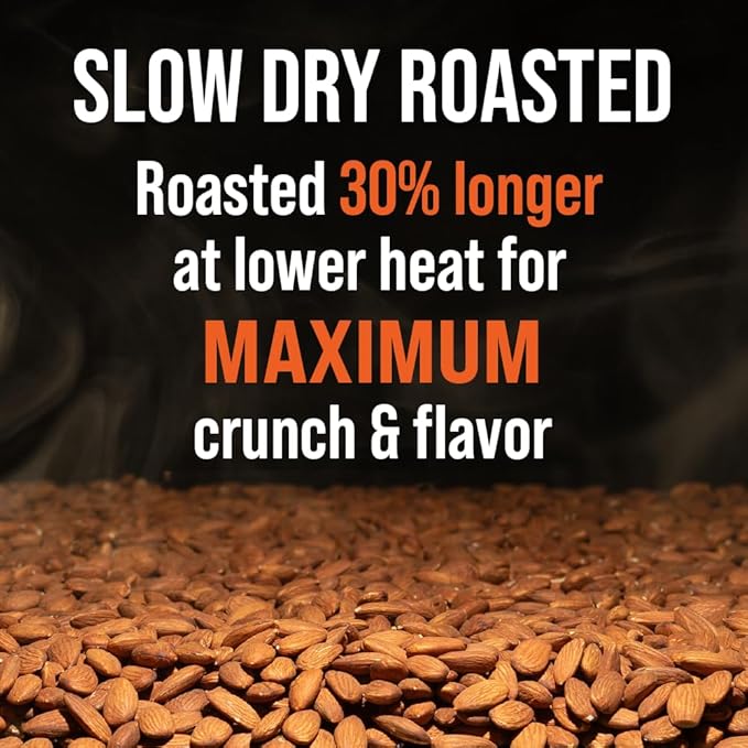 Roastery Coast - Daily Nuts Just Roasted Almonds | Almonds Bulk 3 LB | Unsalted Nuts| Slow Dry Roasted | Steam Pasteurized | Plant Protein | Gluten Free | Non-GMO | Low carb | Keto Snack | Prime Snack