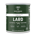 South Chicago Packing Traditonal LARD Shortening 42 Ounces Specialty Baking Shortening and Cooking Fat