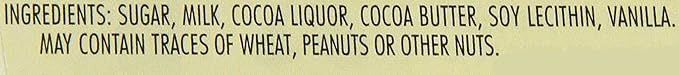 Chocolove Pure Milk Chocolate Mini Bar 1.3000-ounces (Pack of 12)