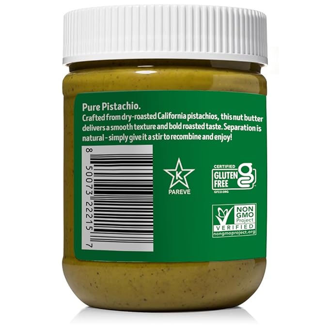 Vör Pistachio Butter (12oz) | 100% Pure Pistachio Paste | Rich &amp Nutty Filling for Knafeh Dubai Chocolate Bars