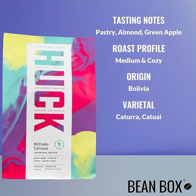 Bean Box Sampler - Roasted by Huckleberry Roasters 3-Pack Whole Bean Coffee Gourmet Coffee
