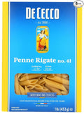De Cecco Pasta Penne Rigate 16.0 OZ (Pack of 6)