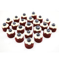 CrumbleCrate Red Velvet Brownie Bites &amp Red Velvet Cake Pops DIY Baking Kit | 2-in-1 Gourmet Dessert Making Set | Pre-Measured Ingredients &amp Tools | Baking Gift