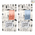 Mt. Comfort Coffee Guatemala Medium Roast &amp Colombia Full City Roast 12 oz Bag (Pack of 2) - Flavor Notes of Chocolate and Caramel - Roasted Whole Beans