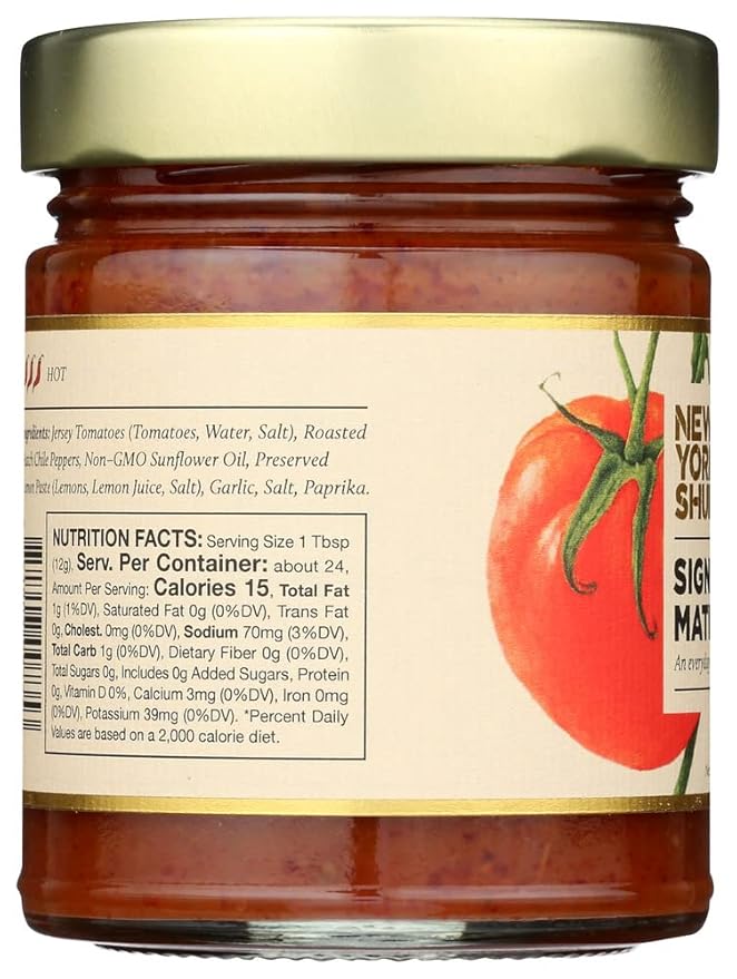 New York Shuk Signature Matbucha Sauce 10 Oz