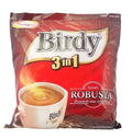 Birdy 3 in 1 Robusta Thai instant coffee mix roasted &amp ground 16.5g x 27 sachets
