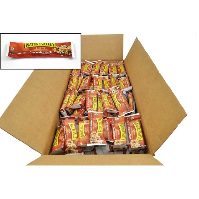 General Mills Nature Valley Chewy Granola Bar Chocolate Chip 1 Ounce Each -- 120 Per Case