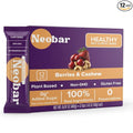 NEOBAR Fruit and Nut Bars - Plant-Based Vegan Snack Bars Gluten Free Dairy Free Snacks No Added Sugar No Preservatives Non-GMO | Berries &amp Cashew12 Count