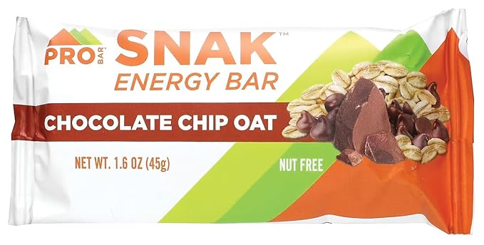 Probar Snak Chocolate Oat Bar - Nutritious High-Performance On-the-Go Energy Snack with Real Oats &amp Cocoa Gluten-Free Vegan-Friendly Naturally Sweetened Pack of 12 for Active Cycling &amp Ou