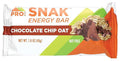 Probar Snak Chocolate Oat Bar - Nutritious High-Performance On-the-Go Energy Snack with Real Oats &amp Cocoa Gluten-Free Vegan-Friendly Naturally Sweetened Pack of 12 for Active Cycling &amp Ou