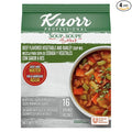 Knorr Professional Soup du Jour Beef Vegetable and Barley Soup Mix 0g Trans Fat per Serving Just Add Water13.9 Ounce (Pack of 4)