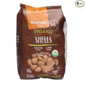 Mantova Whole Wheat Organic Italian Pasta Shells (Pack of 6) - Whole Wheat Pasta Made with All Organic Ingredients Non-GMO