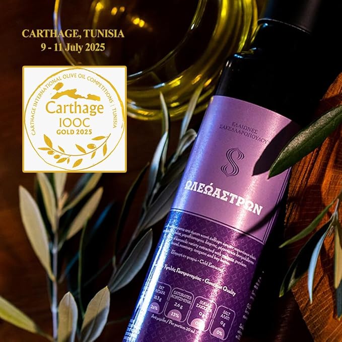 OLEOASTRON Premium Gourmet Flavored Extra Virgin Olive Oil