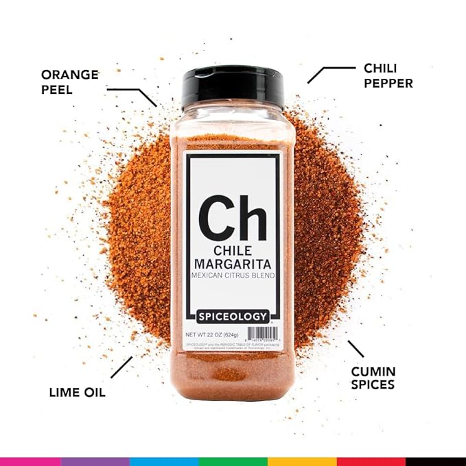Spiceology – Latin Seasoning Bundle – Chile Margarita Raspberry Chipotle &amp Smoky Honey Habanero – Sweet Smoky &amp Citrusy Latin-Inspired Seasonings for Tacos BBQ Chicken Pork &amp More