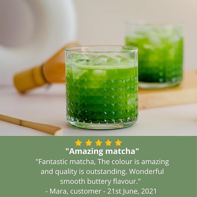 Kenko Matcha Green Tea Powder [USDA Organic] Culinary Grade Matcha Powder for Lattes Smoothies and Baking [100g Bag = 50 Servings]