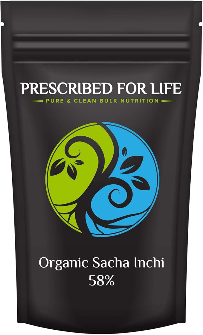 Prescribed for Life Sacha Inchi - Organic Soluble Protein Powder - 58% Seed Protein (Plukenetia volubilis L.) 5 kg