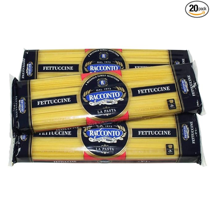 Racconto Fettuccine 16-Ounce Packages (Pack of 20)