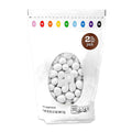 M&ampM’S WORLD White Peanut Chocolate Candy 2lbs of Bulk Candy in Resealable Pack for Weddings Graduations Dessert Tables Birthday Parties Candy Bars &amp Sweet Stuff for DIY Party Favors