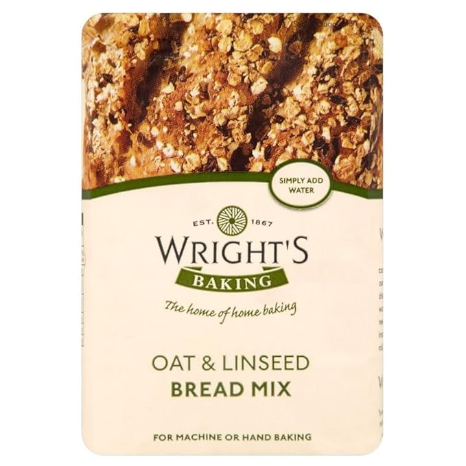 Wright's Oat &amp Linseed Bread Mix (500g) - Pack of 6