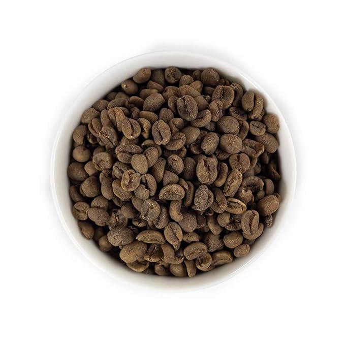 Fresh Roasted Coffee Unroasted Organic Peru Water-Processed Decaf | USDA Organic 100% Single Origin Kosher | 5 Pound