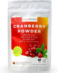 powbab Cranberry Powder from 100% USA Grown Organic Dried Cranberries. No Added Sugar. Pure Fruit Unsweetened Cranberry. Not Freeze Dried. (3.5 Oz)