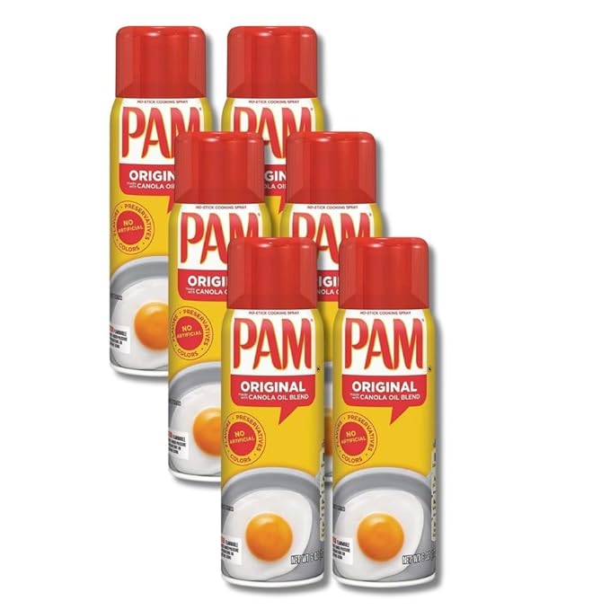 Pam Original Non-stick Cooking Spray 6 Pack 12 oz Cans