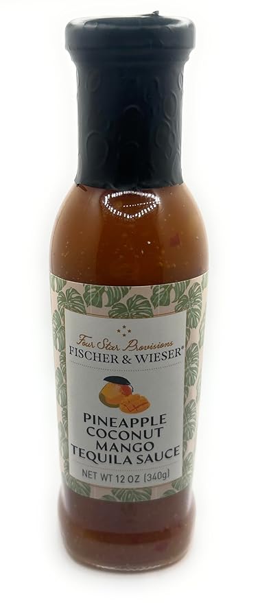 Four Star Provisions Fischer &amp Wieser - Sauces Spreads Jellies Jams &amp Dips (Pineapple Coconut Mango Tequila Sauce 12oz)