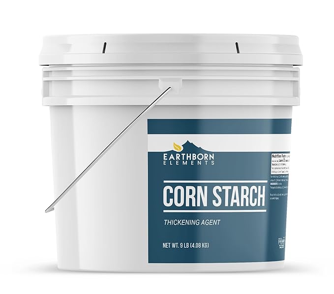 Earthborn Elements Corn Starch Thickening Agent Cooking &amp Baking Staple Cleaning (144 Ounce)