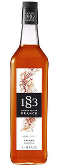 1883 Saffron Syrup for Drinks Made in France 1 Liter Glass Bottle