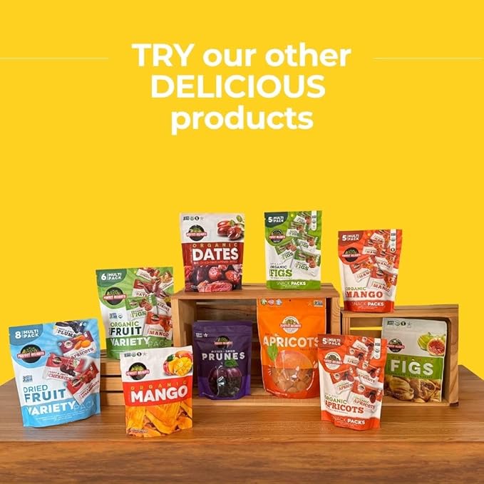 Perfect Delights Organic Dates Vegan Sun-Dried Pitted Dates Healthy Fruit Snack for Kids and Adults - Single Pack(16 oz)