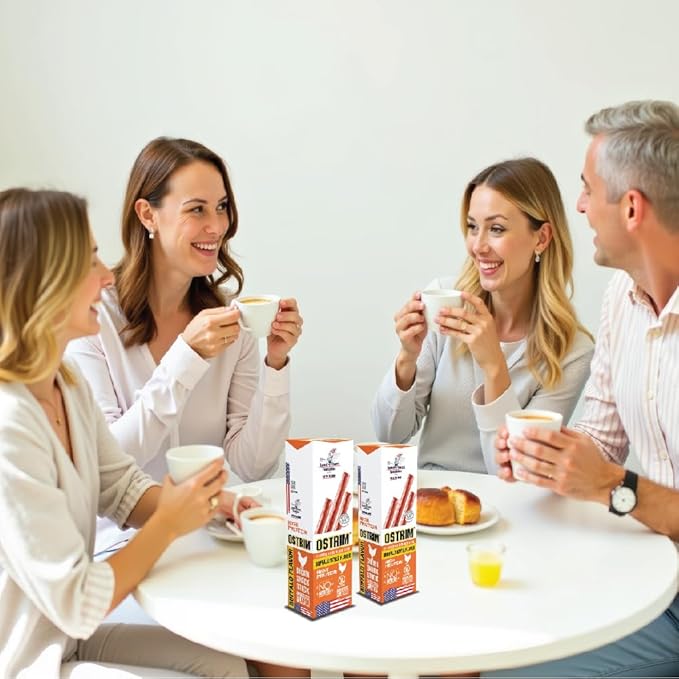 Ostrim Chicken Jerky Snack Sticks-Buffalo Wing Flavor 1.5 oz (Pack of 10)