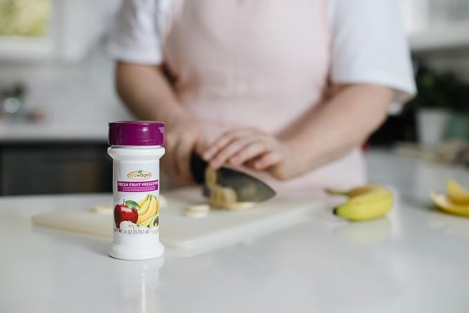 Mrs. Wages Fresh Fruit Preserver Protects Color &amp Flavor in Fruits Prevents Browning Use on Fresh Frozen or Canned Fruit Shaker Bottle for Easy Use 6 Oz Shaker Bottle (Pack of 6)